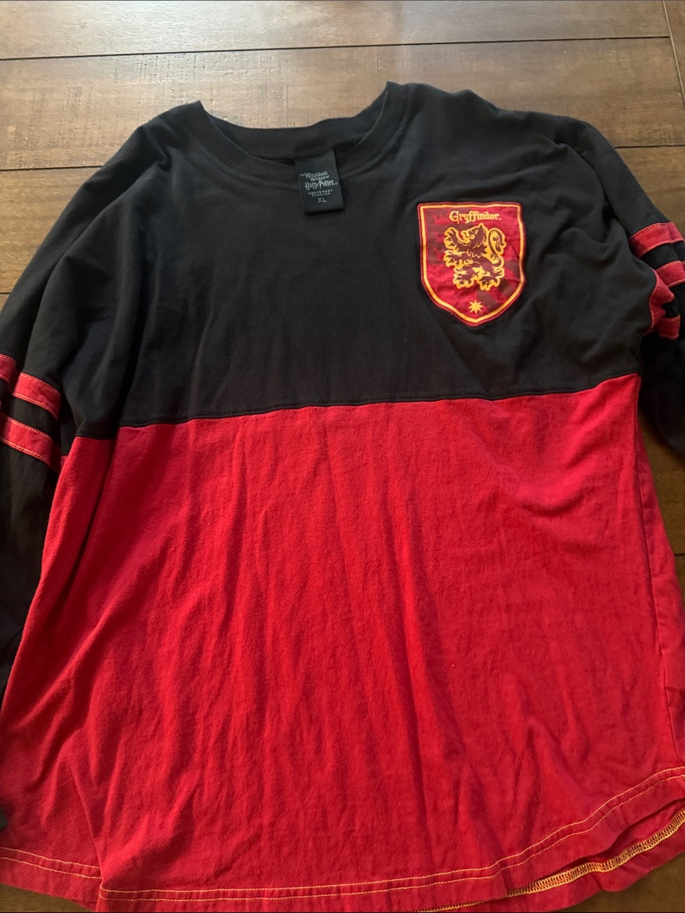 Universal Studios Harry Potter Gryffindor Long Sleeve Shirt